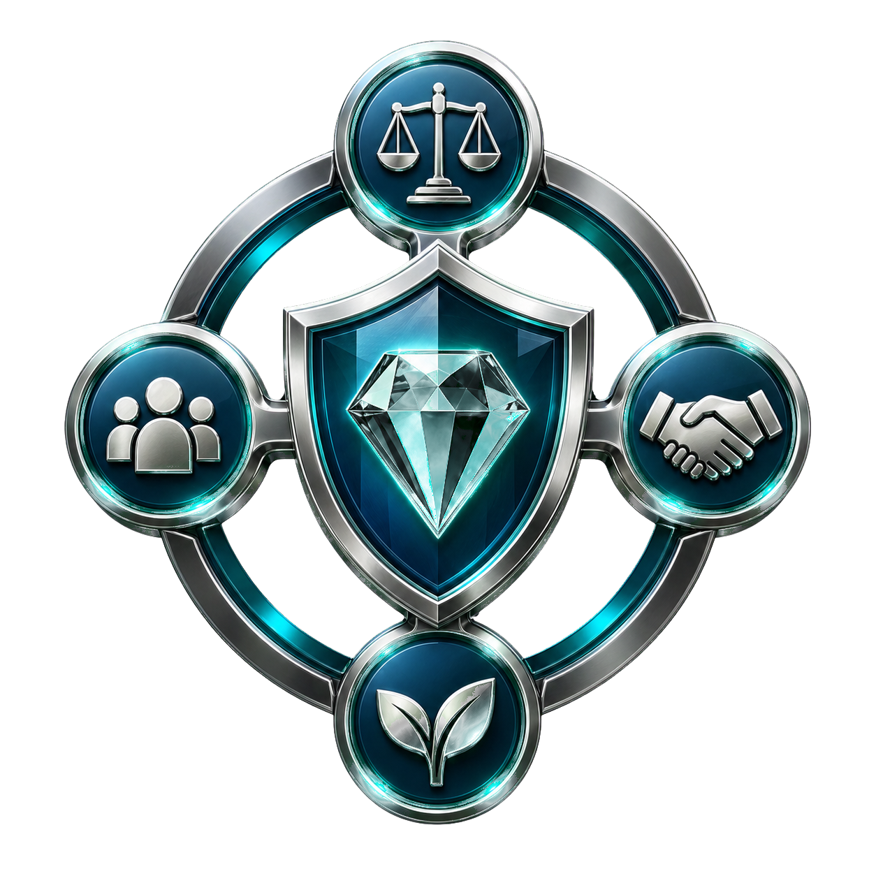 Values badge